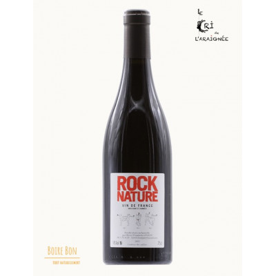 Cri l'Araignée, Rock Nature, Rouge, 2019, 75cl